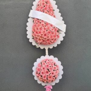 Ayaklı Düğün ve Nikah Sepeti Pembe