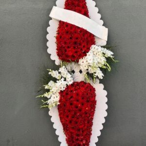 Kırmızı Beyaz Açılış Düğün Nikah Sepeti 2