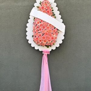 Pembe Ayaklı Düğün Çelengi